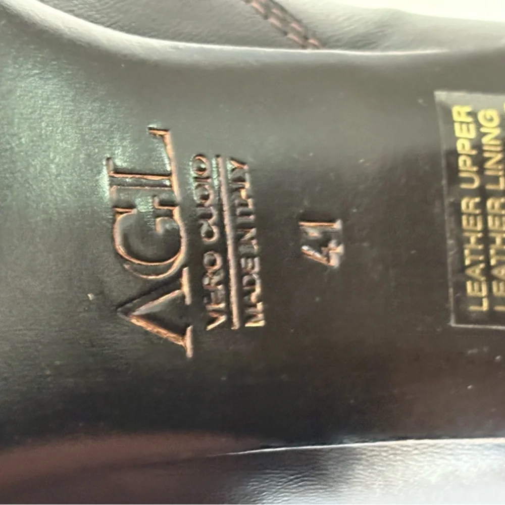 AGL Soft Leather Brown Ankle Boot - Picture 8 of 12